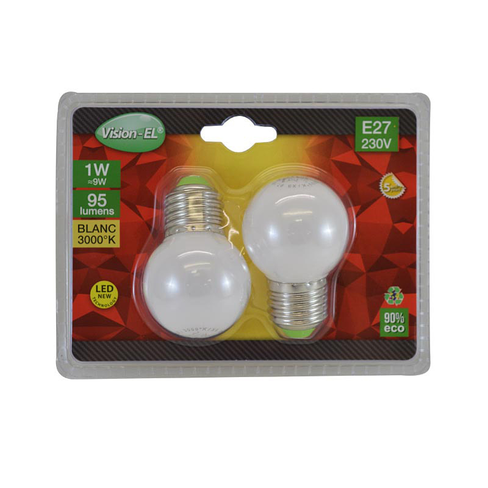 LED 1W BULB E27 3KK